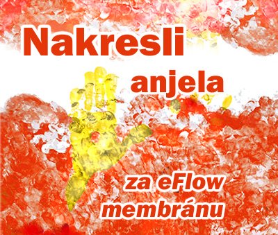 Nakresli anjela a získaj membránu do eFlow rapid